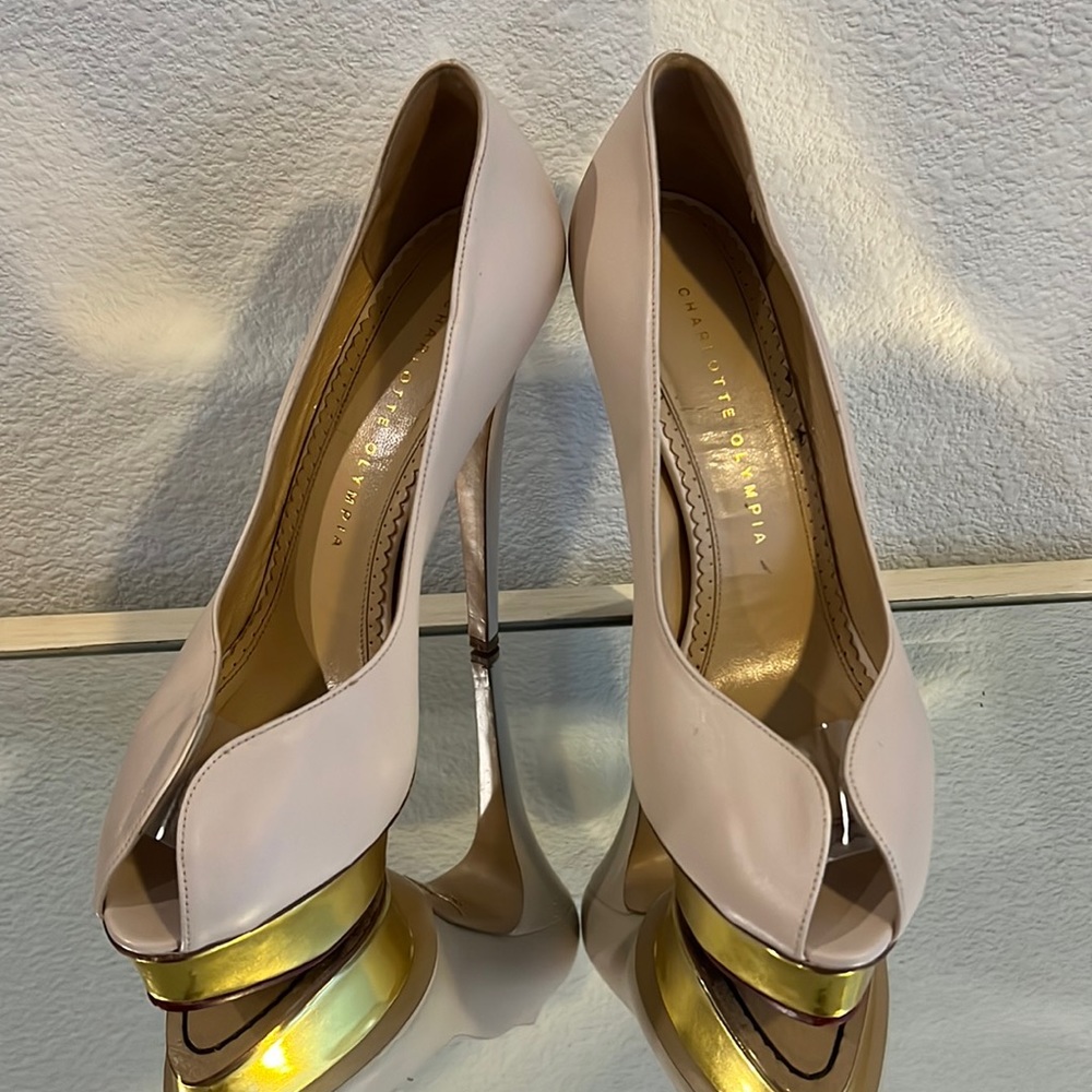 Used Charlotte Olympia pumps